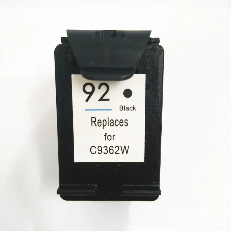 

Vilaxh 92 Compatible Ink Cartridge Replacement for HP 92 For Deskjet C3140 C3150 C3180 C3190 5440 5442 5443 D4160 PSC 1507 1510