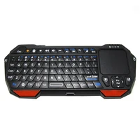 Mini Wireless Bluetooth Keyboard Backlight Touchpad Remote Control for Raspberry Pi 3 for Android TV IOS PC Laptop