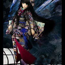 1/4 на шарнирах, в масштабе японская юката кимоно для SD одежды BJD Аксессуары куклы, не включены куклы, обувь, парик и другие 18D1293