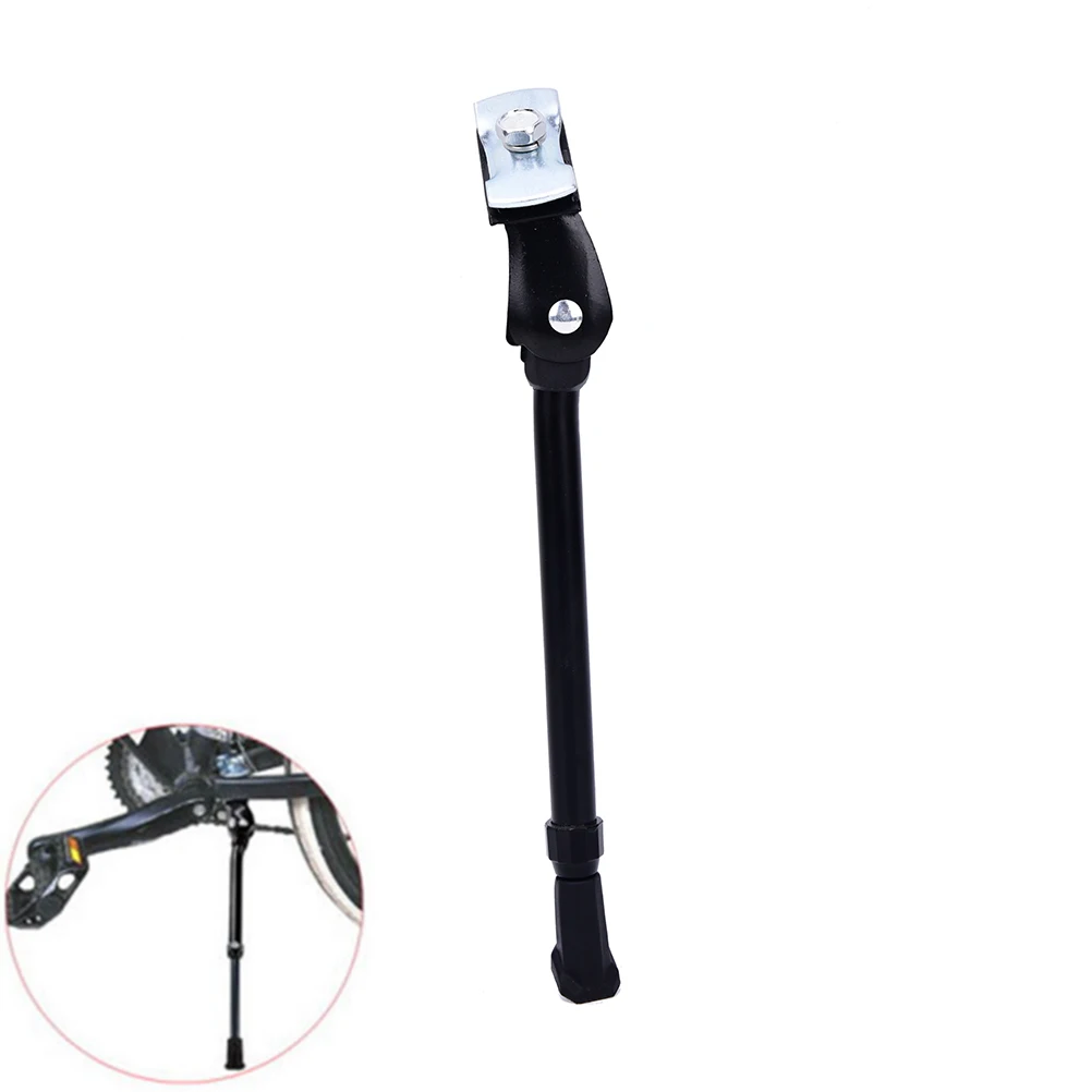 JETTING-Adjustable Bike Bicycle cycling Kickstand Folding Side Stands Parking Leg Side Support Foot Kick Stand Kit Black New