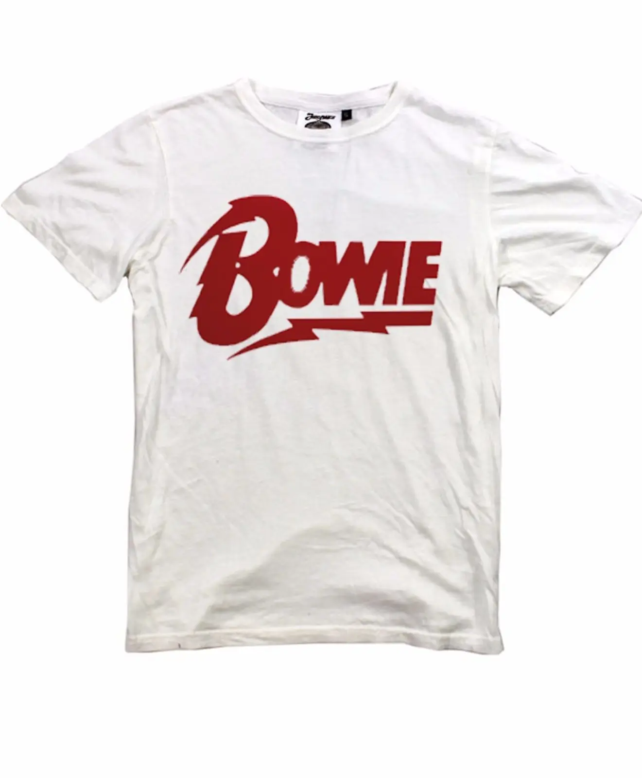 

DAVID BOWIE T-shirt Sizes S M L XL XXL New White T Shirt Vintage 80's Pop T Shirt Brand 2018 Male Short Sleeve Funny