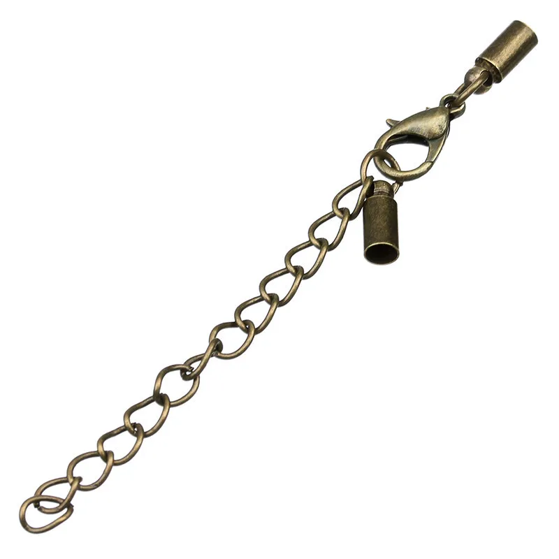 20pcs-lot-Hole-size-3mm-Round-Leather-Cord-End-caps-End-clasps-With-Lobster-Clasp-Extender (2)