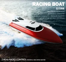 2016 Brand New 801 4CH 2.4G RC Boat Electric Boat Max Speed 25-30km/h high speed rc racing boat Toy Speed Boat A Grade Material