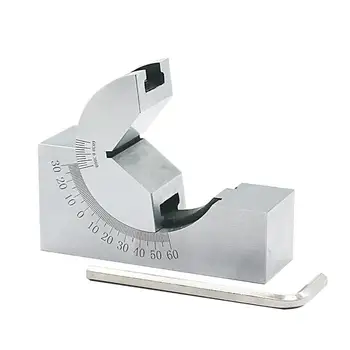 

Adjustable Angle Gauge V-Block Grinder Angle Pad KP25 0-60 Degree Precision For Measure Tools
