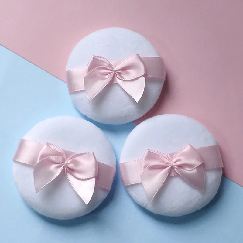 2 шт лук различных размеров свободный порошок слоеный Макияж Блендер очень мягкий детский тальк порошок спонжики основа косметический слоеный