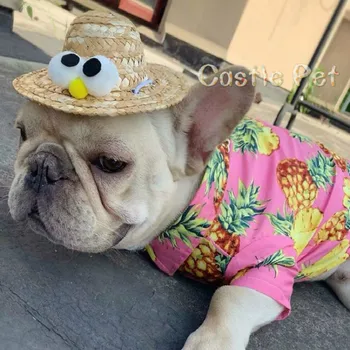 

Adorable Dog Hat,Pet Cap Straw Hat Sunhat Outdoor,Travel Pet Products Dog Accessories For Cat Chihuahua Puppy Pug French Bulldog