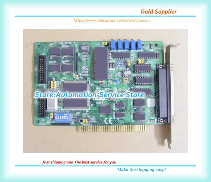 

PCL-818L REV.A4 A5 A6 Data Acquisition, 40/100KHz 12-bit A/D