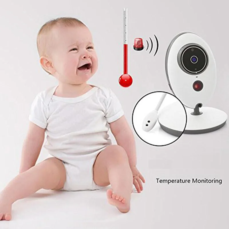 Wireless Digital Video Baby Monitor Camera Music Intercom VB605 Two Way Talk Back Surveillance Portable Infant Monitor Cameras  