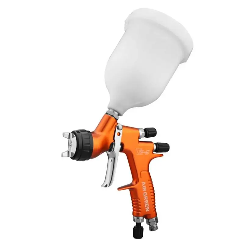

1.3mm Nozzle Multi-function High Atomizing Car Coating Spray Gun Airbrush Gravity Feeding Oxygen Gun with Pot