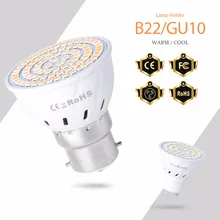 220V Lampada Led MR16 Corn Bulb E27 E14 Led Lamp SMD2835 GU10 Led Light for Home B22 Power Watt 4W 6W 8W Ultra Bright Spotlight