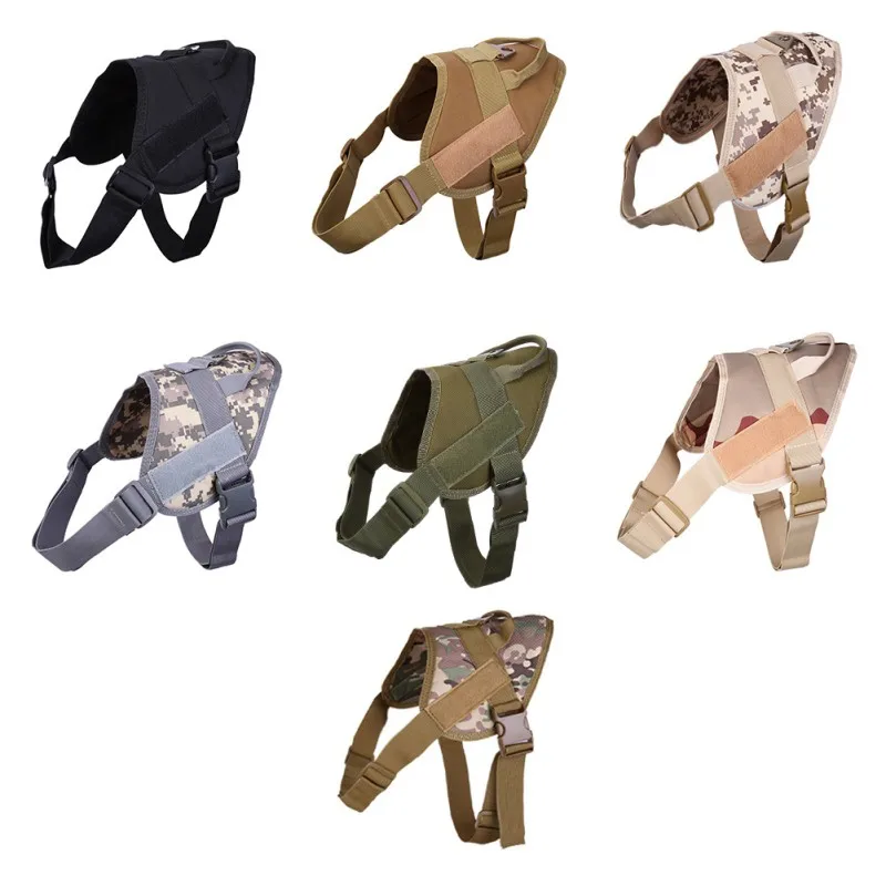 Outdoor Military Patrol Training Vest Dog Adjustable Nylon Strap Hunting Accessories AliExpress