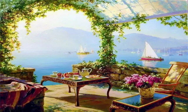 Aliexpress Buy Seaside View Diamond Painting NEW 40D Diy Paint Delectable Sweet Home 3D Furniture Painting Aliexpress Buy Seaside View Diamond Painting NEW 40D Diy Paint Delectable Sweet Home 3D Furniture Painting
