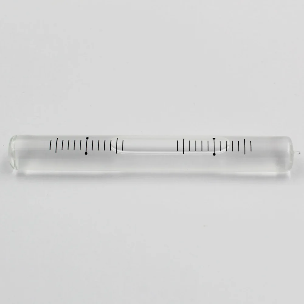 QASE 고정밀 유리 수평계 버블 정확도 0.02mm/m 직경 12mm 13mm 14mm