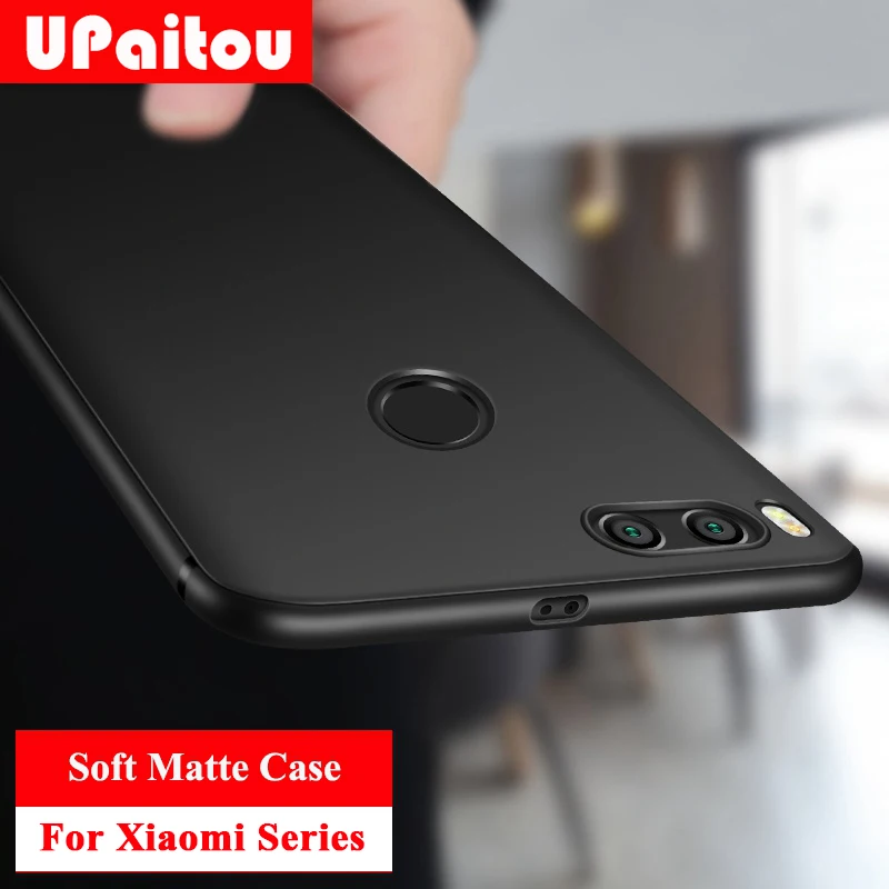 Чехол UPaitou для Xiami Mi A1 ультратонкий матовый мягкий силиконовый чехол Xiaomi 5 6 Plus 5C 5X