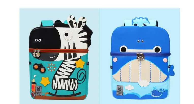 

Joyloading 3D Cartoon Animal Kids Dinosaur Whale Flamingo Deer Zebra Bird Sheep Backpack Children Pack