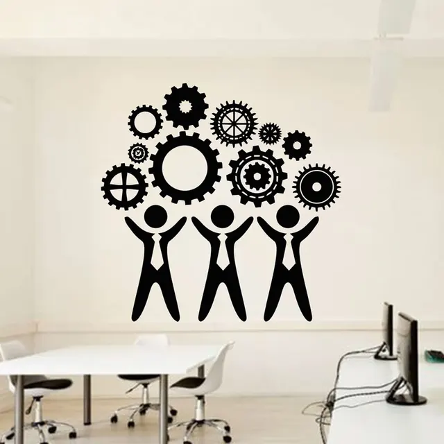 teamwork office wallpaper funny office teamwork decal motivation vinyl sticker art design for home office decor window murals wallpaper lz28 teamwork office wallpaper funny office teamwork decal motivation vinyl sticker art design for home office decor window murals wallpaper lz28