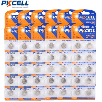 

120Pcs LR43 1.5v Electronic thermometer Alkaline Button Batteries AG12 301 386 L1142 LR1142 186 D301 D386 G12 Button Batteries