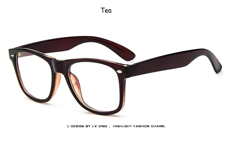 Модная прозрачная оправа для очков, мужские Оптические очки, оправа для очков, женские прозрачные ретро очки для близорукости