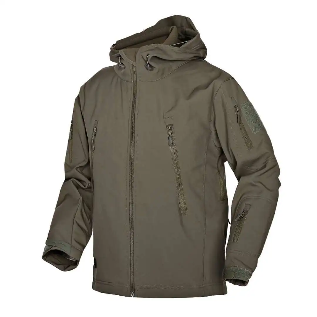 Уличные зимние мужские походные куртки камуфляжные военные тактические куртки водонепроницаемые ветрозащитные куртки альпинистские походные ветровки