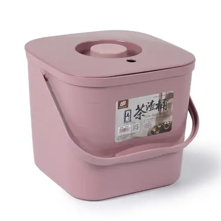

Portable Plastic Tea Slag Drainage Barrel With inner tea leaves Fliter waste water Chinese Kung Fu Tea Accessories Free Shipping