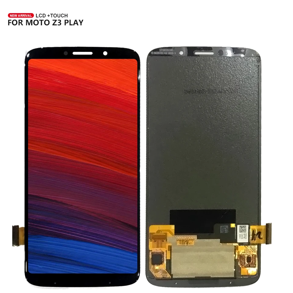 6 01 &quotЖК дисплей для Motorola Moto Z3 Play XT1929 XT 1929 ЖК сенсорный экран дигитайзер стекло
