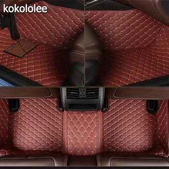 

kokololee Custom car floor mats for Nissan All Models qashqai x-trail tiida Note Murano March Teana car styling auto accessories