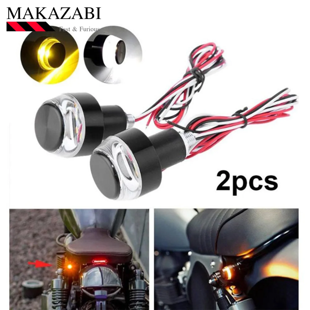 

Motorcycle accessories Refit Handlebar Led steering light Hand-end LED directional light Motorcycle steering lights