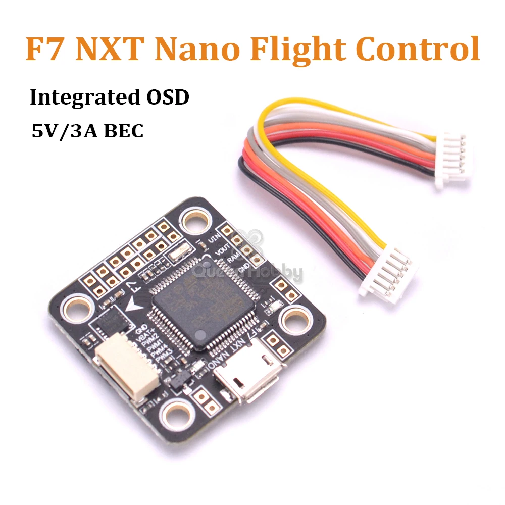 F7 NXT Nano Flight Control 5V/3A BEC Integrates OSD With LC filter 2 6S