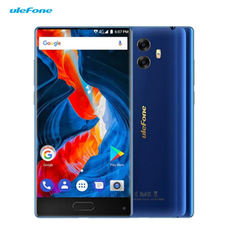 Free $30 Gift Ulefone Mix S 4G LTE MT6737 Quad Core 5.5&quot 18:9 Full Screen 2GB+16GB Android 7.0 13MP Dual Back Cameras CellPhone |