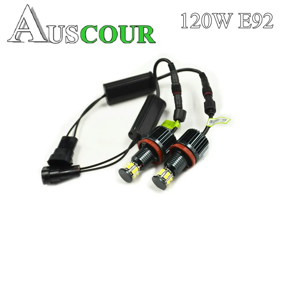 2pcs 80W H8 LED Angel Eyes Halo Ring Lights For BMW E90 E92 E82 E60 E70 X5 E71 X6 Angel Eye Headlight LED Car Headlamps for bmw 2pcs 80W H8 LED Angel Eyes Halo Ring Lights For BMW E90 E92 E82 E60 E70 X5 E71 X6 Angel Eye Headlight LED Car Headlamps for bmw
