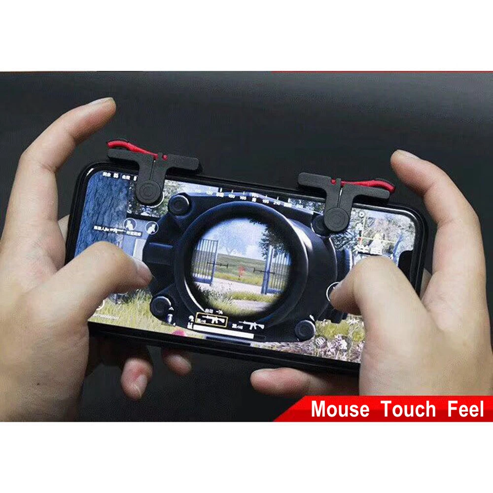 

For PUBG Mobile Game Controller Gamepad plasticL1R1 Mobile Phone Joystick Sensitive Shoot and Aim Triggers For IOS Android