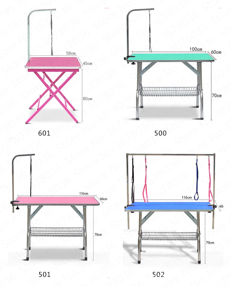 Складной стол для ухода за домашними животными из нержавеющей стали для маленьких питомцев, портативный операционный стол, резиновая поверхность, стол для ванной, 150 кг, подшипник