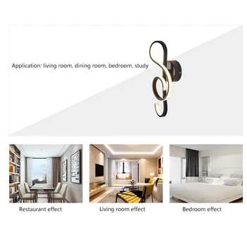 

Hot Minimalist Modern LED Wall Light Lamp Living Room Corridor Bathroom Hotel Night Lamp PLD
