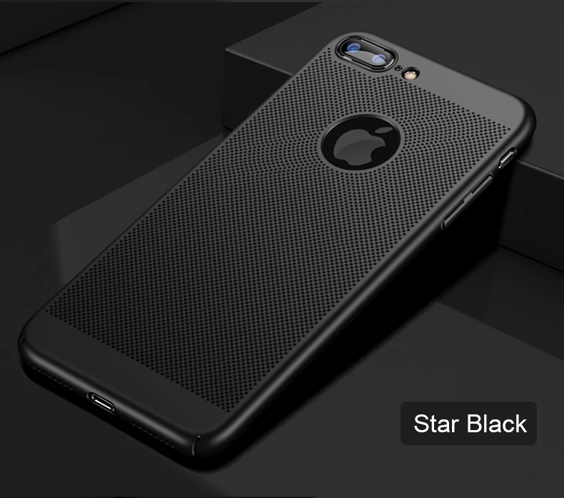 YOJOCK Breathing Phone Case for iPhone 7 8 Plus 6s 5s SE Shockproof PC Back Covers Shell Protective Housing for iPhone 6s Plus 12