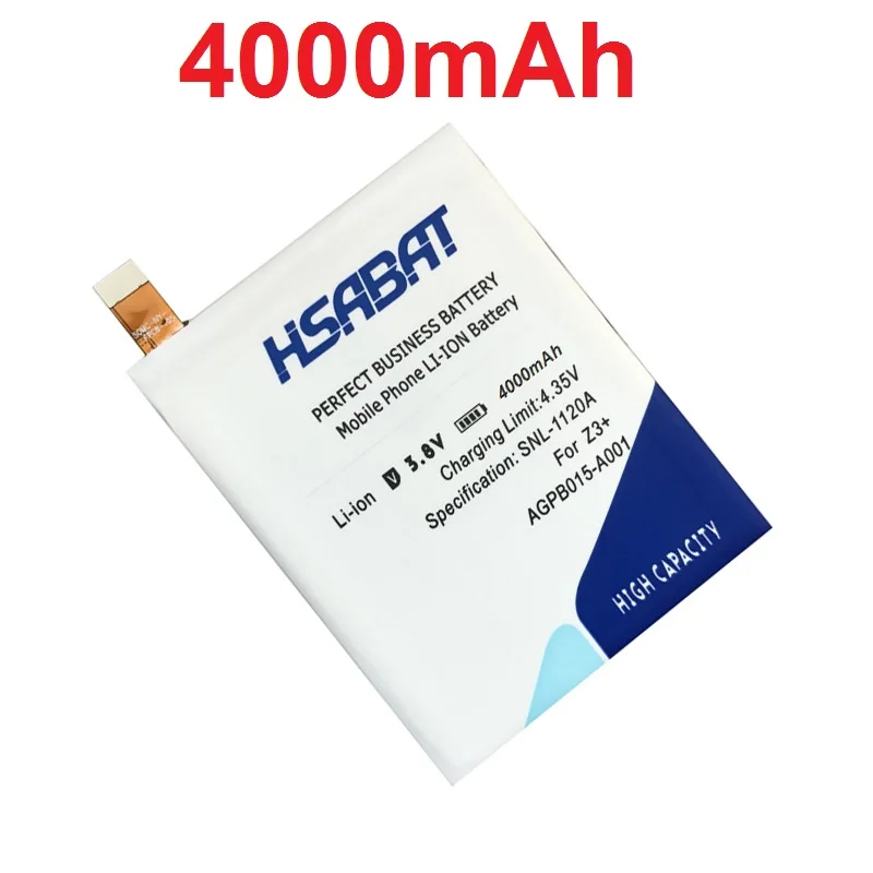 imágenes para HSABAT 4000 mAh Batería para Sony Xperia Z3 Z3 + Z4 Neo SO-03G C5 Ultra Dual E5506 E5553 E5533 E5563 Z3 Plus E6553 AGPB015-A001 imágenes para HSABAT 4000 mAh Batería para Sony Xperia Z3 Z3 + Z4 Neo SO-03G C5 Ultra Dual E5506 E5553 E5533 E5563 Z3 Plus E6553 AGPB015-A001