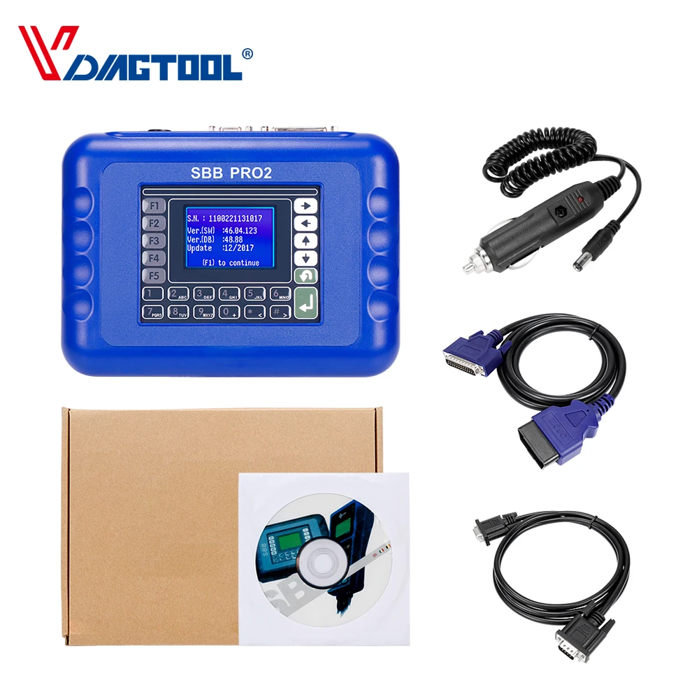 

OBD2 V48.88 v48.99 SBB Pro2 Key Programmer Support Cars to 2017 Replace SBB V46.02 v33.02 sbb Key Programmer for Toyota G Chip