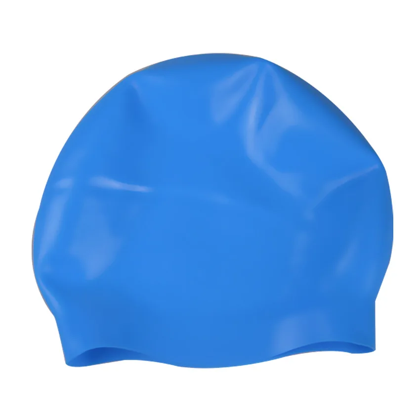 Bonnet De Bain En Silicone Grande Taille - étanche, Confortable, Protège Les Cheveux Et Les Oreilles
