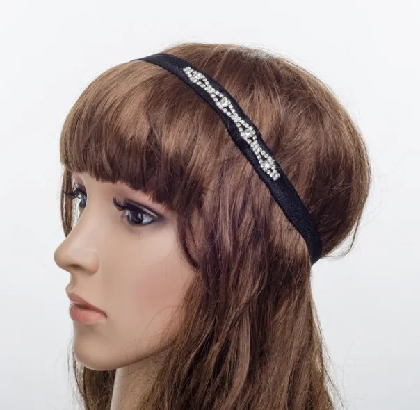

freeshipping wholesale retail fashion star design crystal gems cute headband popular fashion hair accessories
