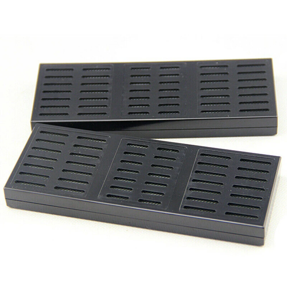 

1pc Rectangular Smoking Cigar Humidor Humidifier Tobacco Cigar Hygrometer Moisture Strip Cigarette Box Cigar Accessory black