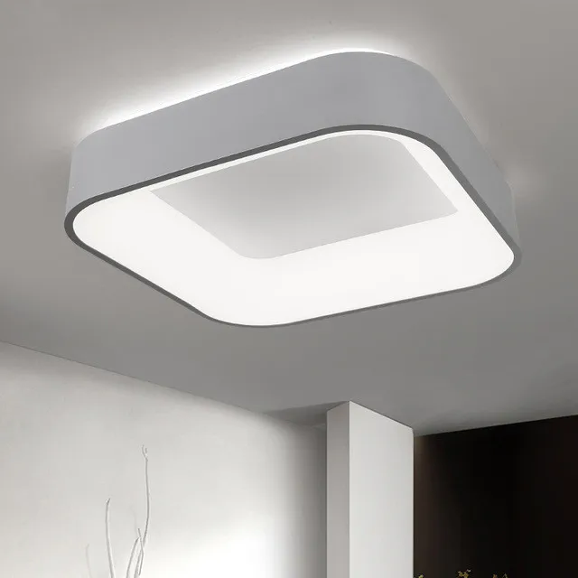 

Nordic Simple Acrylic Dimmable Led Ceiling Lights Square Aluminum Bedroom Led Ceiling Lamp Living Room Led Ceiling Light Fixture