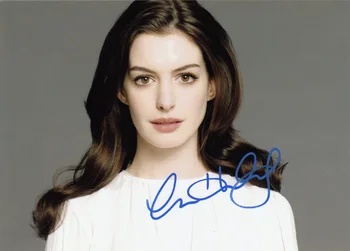 

signed Anne Hathaway autographed original photo 7 inches free shipping autograph 122017B