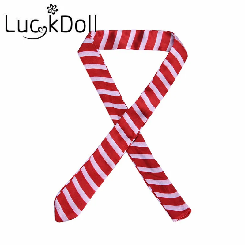 LUCKDOLL маг костюм(толстовки+ джинсовая юбка+ галстук+ два топа) подходит 18 дюймов Американский andoll одежда аксессуары, игрушки для девочек, подарок