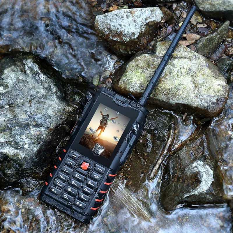 Ioutdoor T2 IP68 водонепроницаемый ударопрочный Прочный телефон Walkie Talkie банк питания
