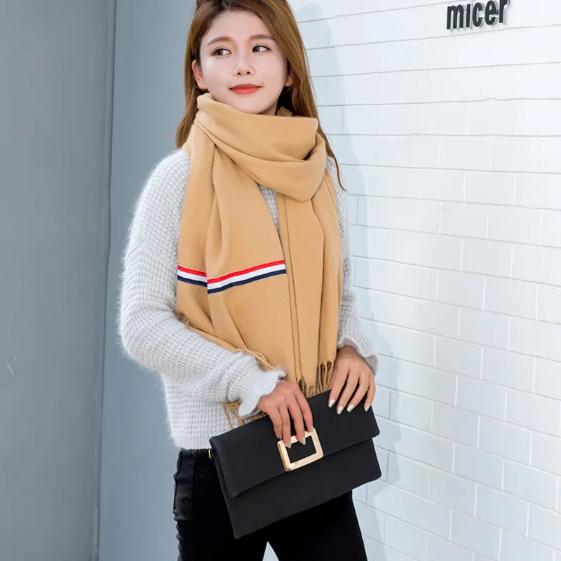 

Apparel Accessories, Scarves and Wraps, Geometric cashmere square scarf