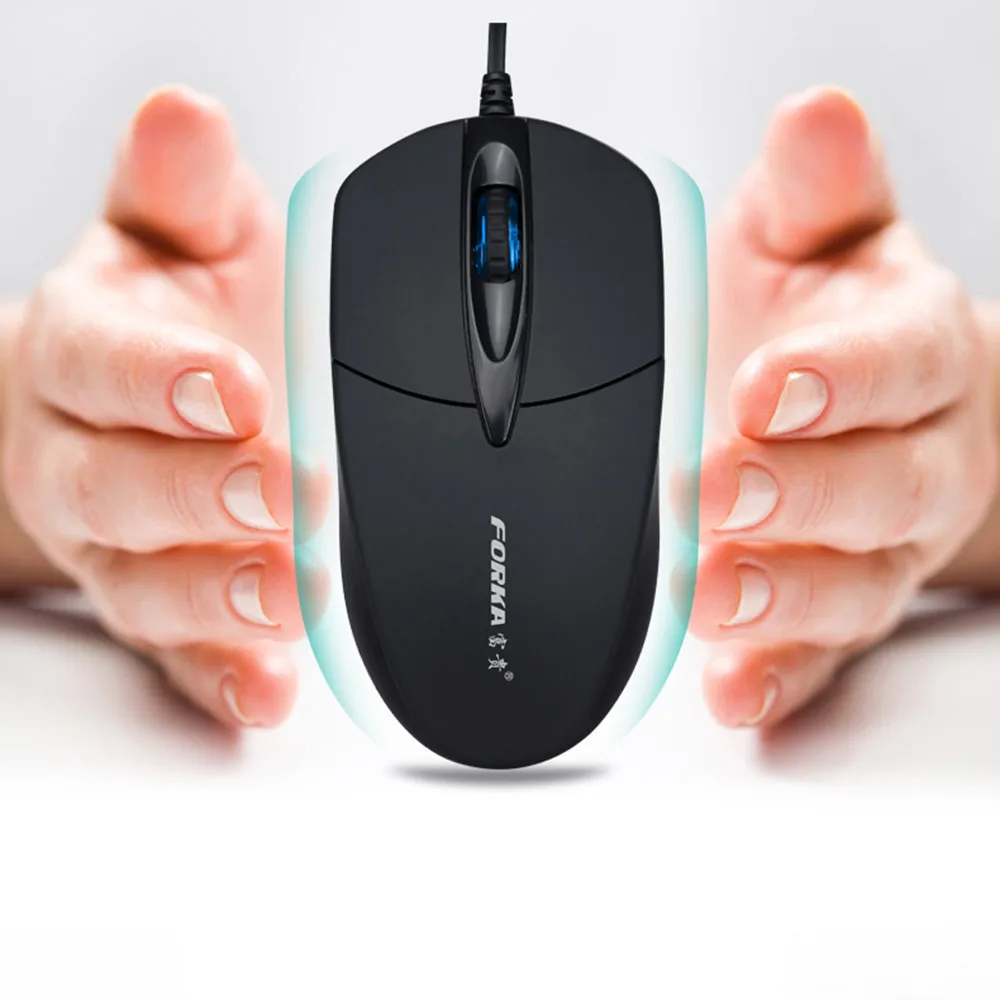 Брендовая прочная мышь новинка 2018 Проводная игровая с 3 кнопками 1200 DPI USB