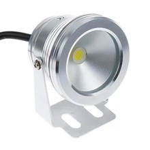 10 Вт подводный светодиодный бассейн света под водой Водонепроницаемый IP68 пейзаж лампа Теплый/Холодный белый AC/DC 12 В 900LM