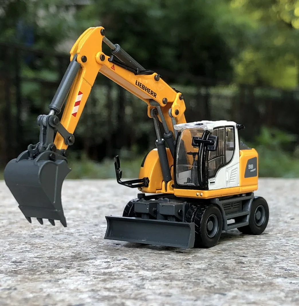 Schuco 1/87 Хо LIEBHERR A 918 мобильный литой экскаватор модель автомобиля|Наземный
