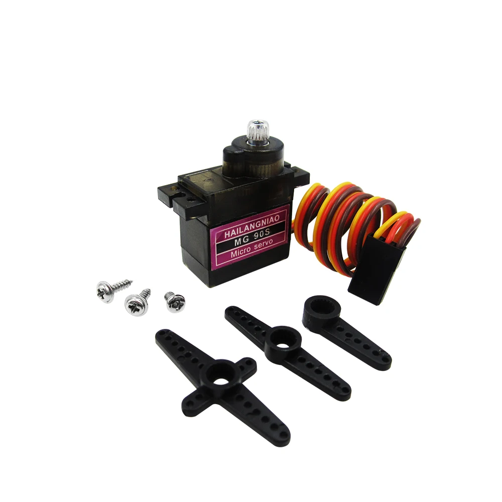 

5pc MG90S Metal gear Digital 9g Servo For Rc Helicopter plane boat car MG90 9G