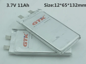 

2pcs/lot Li-ion 3.7V 10Ah li-polymer battery pack diy bateria 12v for electric bike table pc power bank Inverter power supply