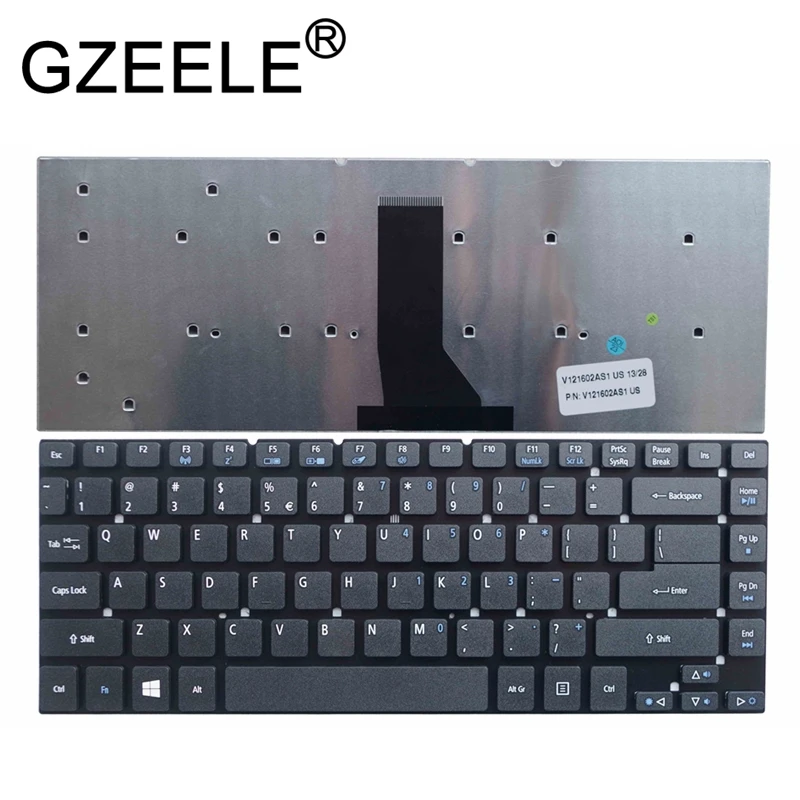 GZEELE Новая черная клавиатура для Acer Aspire ES1-411 ES1-431 ES1-511 ES1-520 ES1-521 V3-431 | Компьютеры и